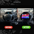Ford Transit Custom Apple Carplay / Android Auto 9" Stereo Upgrade (2012-2018)