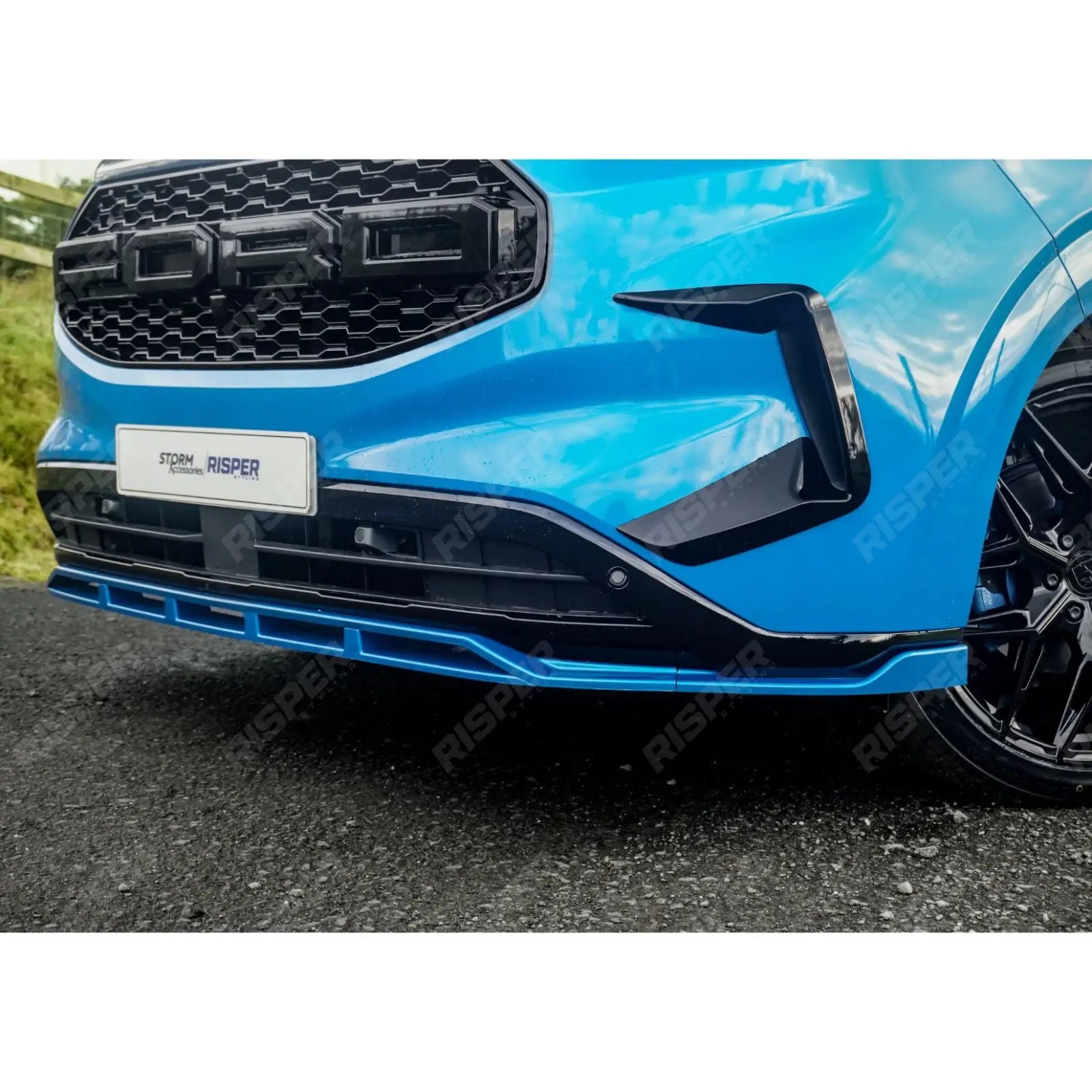 Ford Transit Custom 2024 On LWB Full Aero Kit V1 Colour Coded