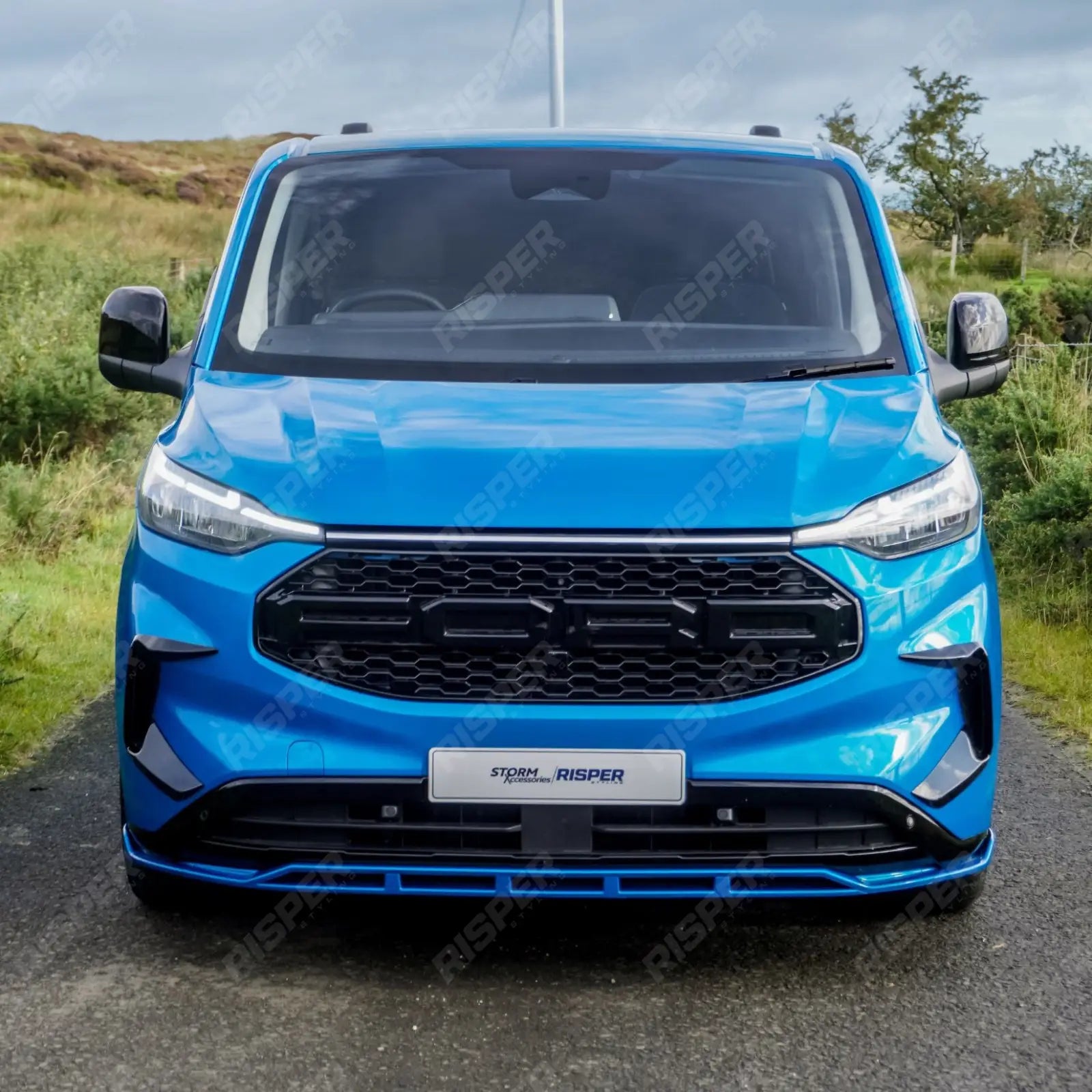 Ford Transit Custom 2024 On LWB Full Aero Kit V1 Colour Coded