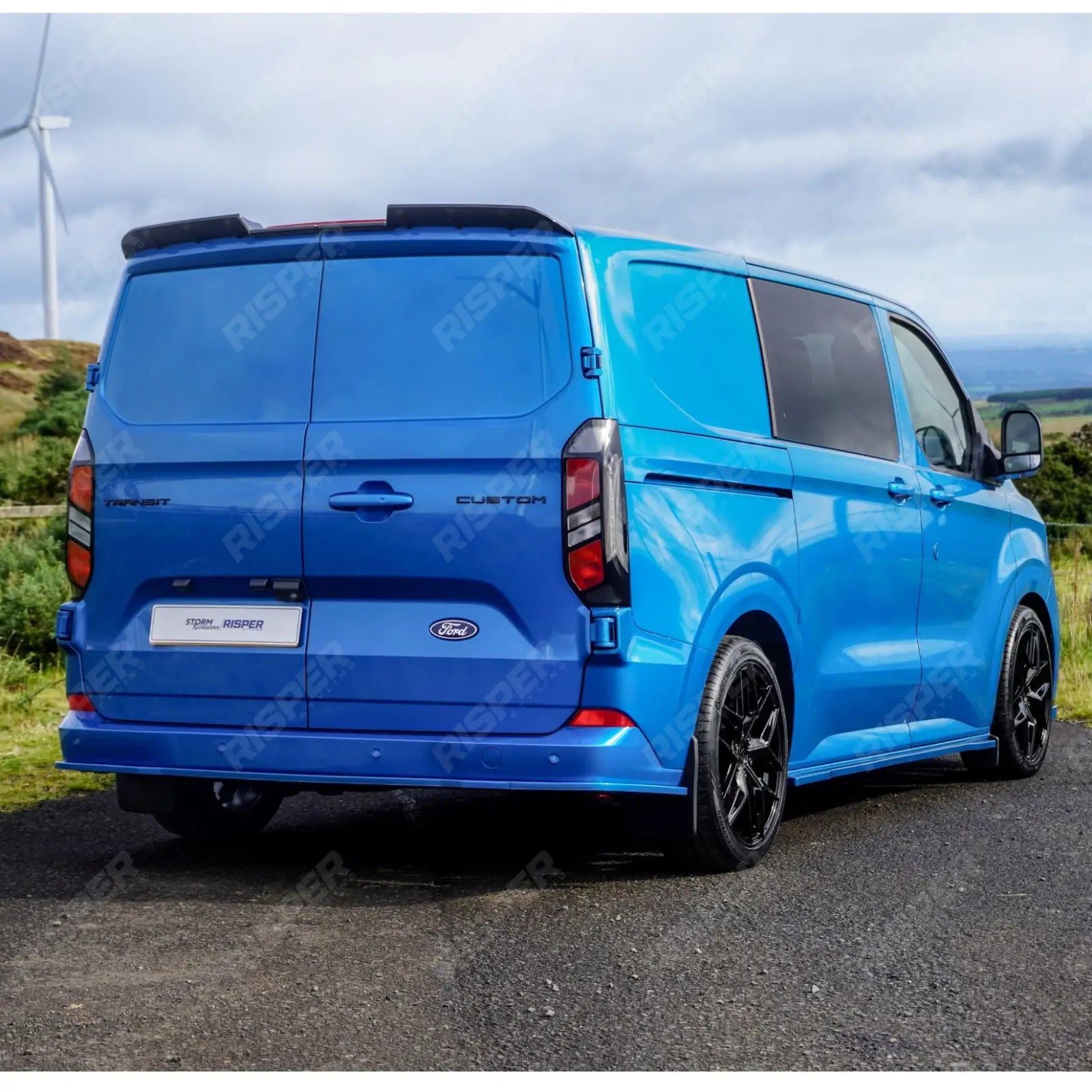 Ford Transit Custom 2024 On LWB Full Aero Kit V1 Colour Coded
