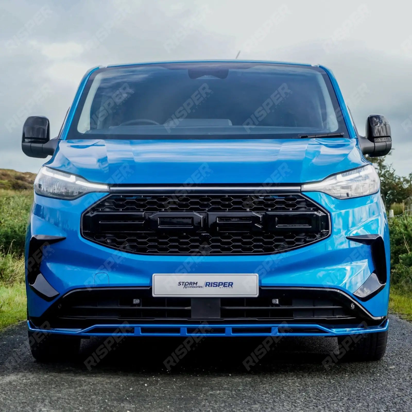 Ford Transit Custom 2024 On LWB Full Aero Kit V2 Colour Coded