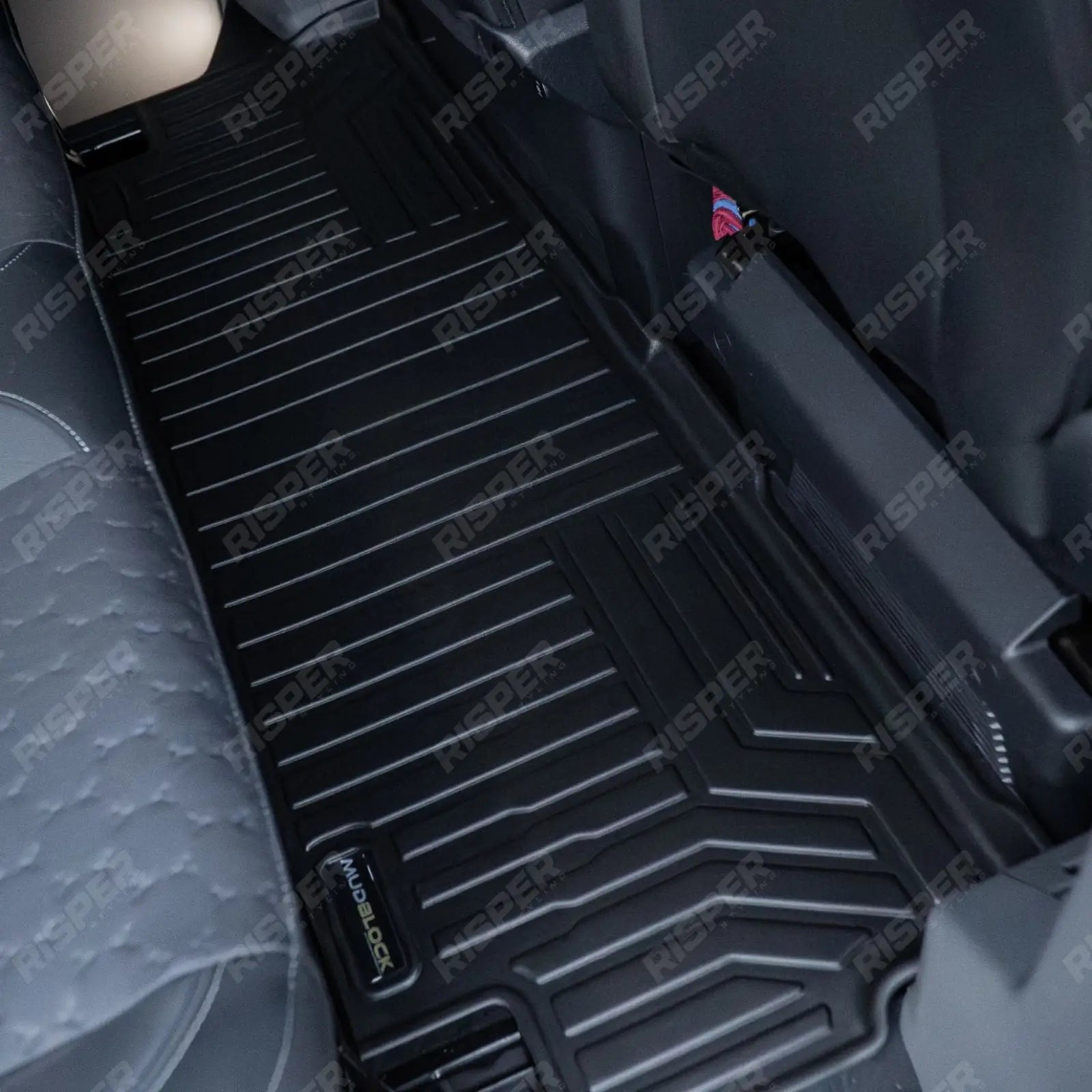 Ford Transit Custom Double Cab 2023 On Tailored Mudblock Rear Mat (Middle)