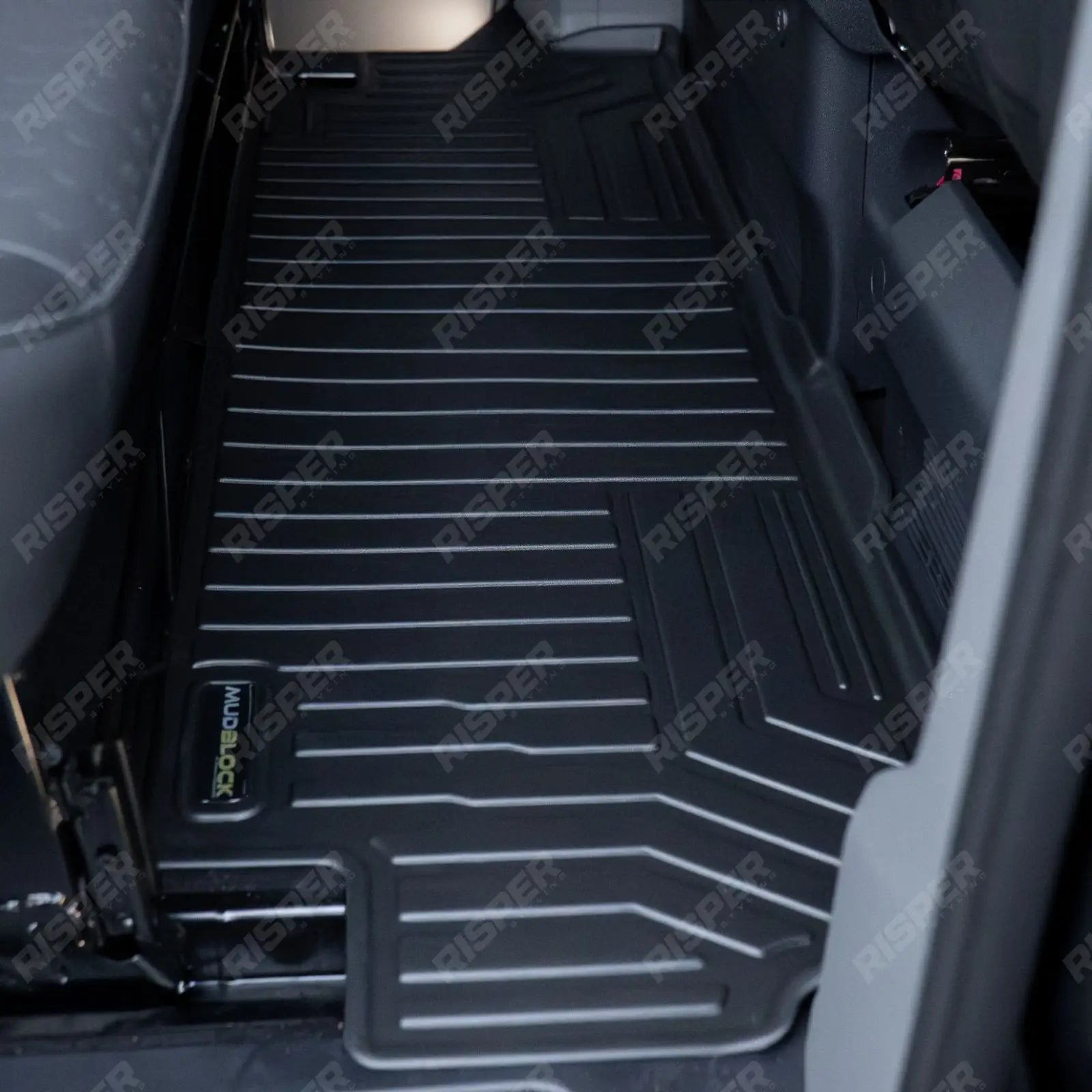 Ford Transit Custom Double Cab 2023 On Tailored Mudblock Rear Mat (Middle)