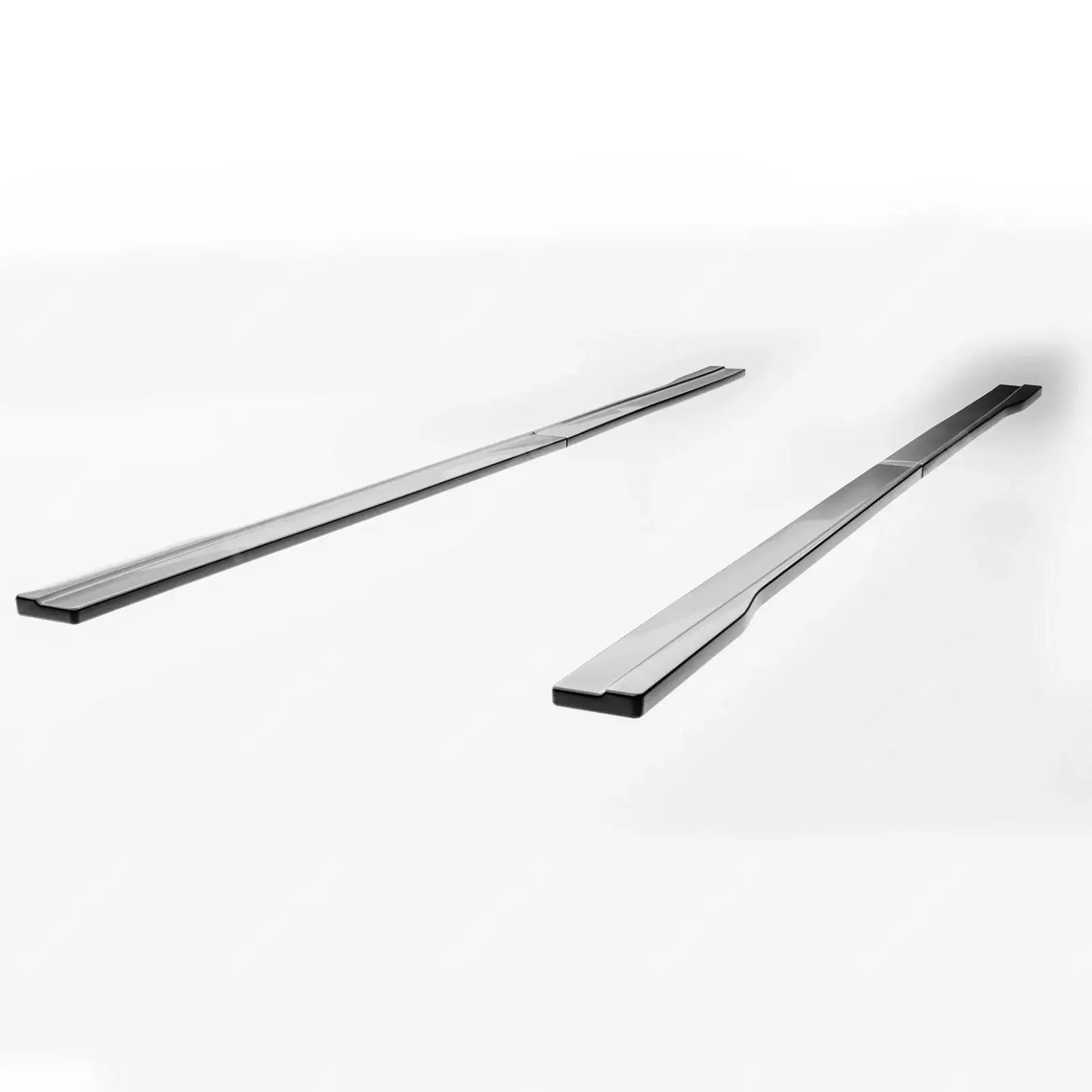 Ford Transit Custom MK2 2024 on LWB Side Skirt Splitters V2 In Gloss Black