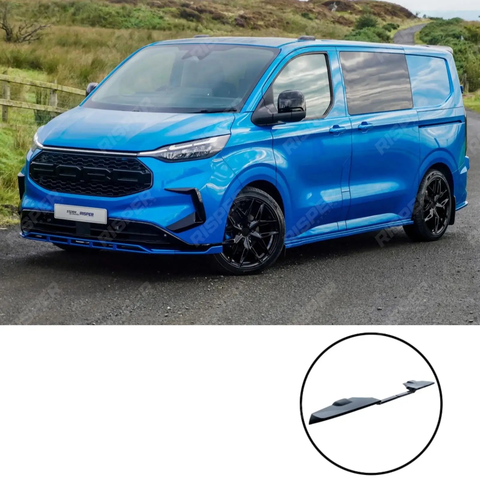 Ford Transit Custom MK2 2024 on SWB Full Low Line Aero Kit V2 Colour Coded