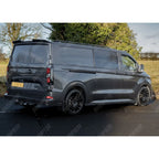 Ford Transit Custom MK2 2024 On V1 Rear Spoiler For Barn Door In Gloss Black
