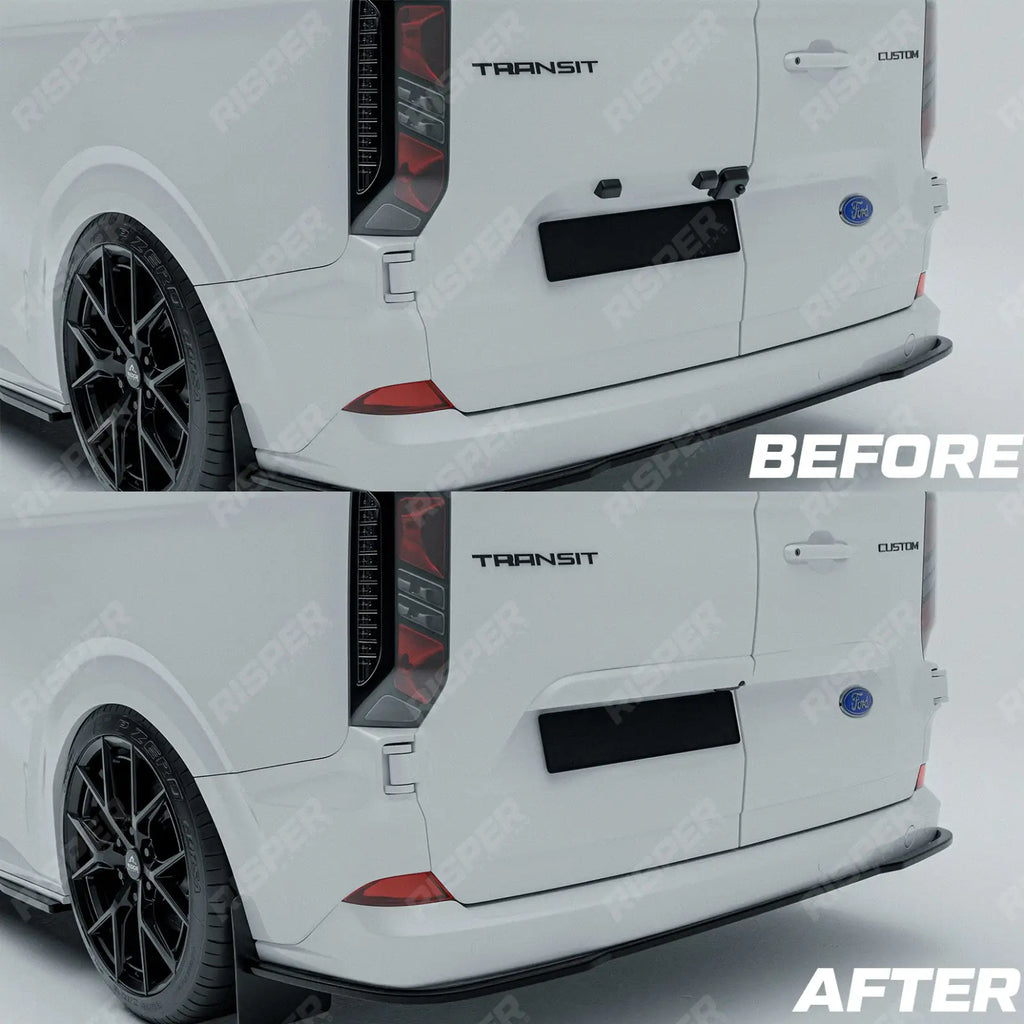 Ford Transit Custom MK2 2024+ Rear Threshold Camera Cover Colour Coded