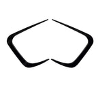 FRONT BUMPER CANARDS IN GLOSS BLACK For BMW 3 SERIES G20 (LCI) 2023+
