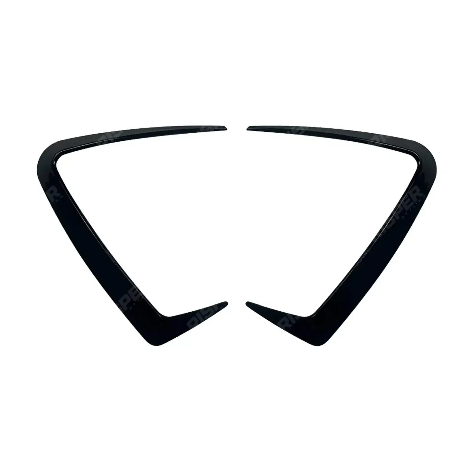 Front Bumper Canards In Gloss Black For BMW X3 G45 2025+ - M-Sport