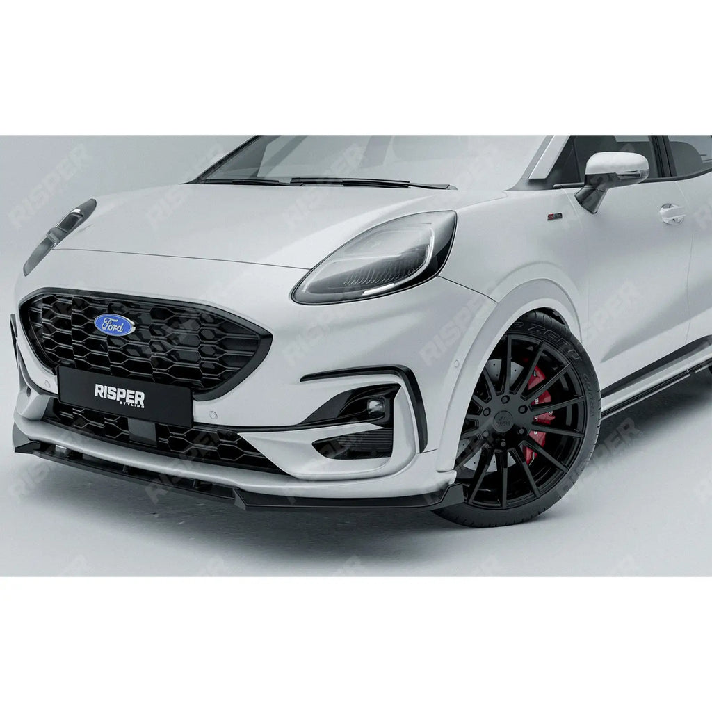 Front Canards In Gloss Black For Ford Puma ST Line & ST Line X 2019+