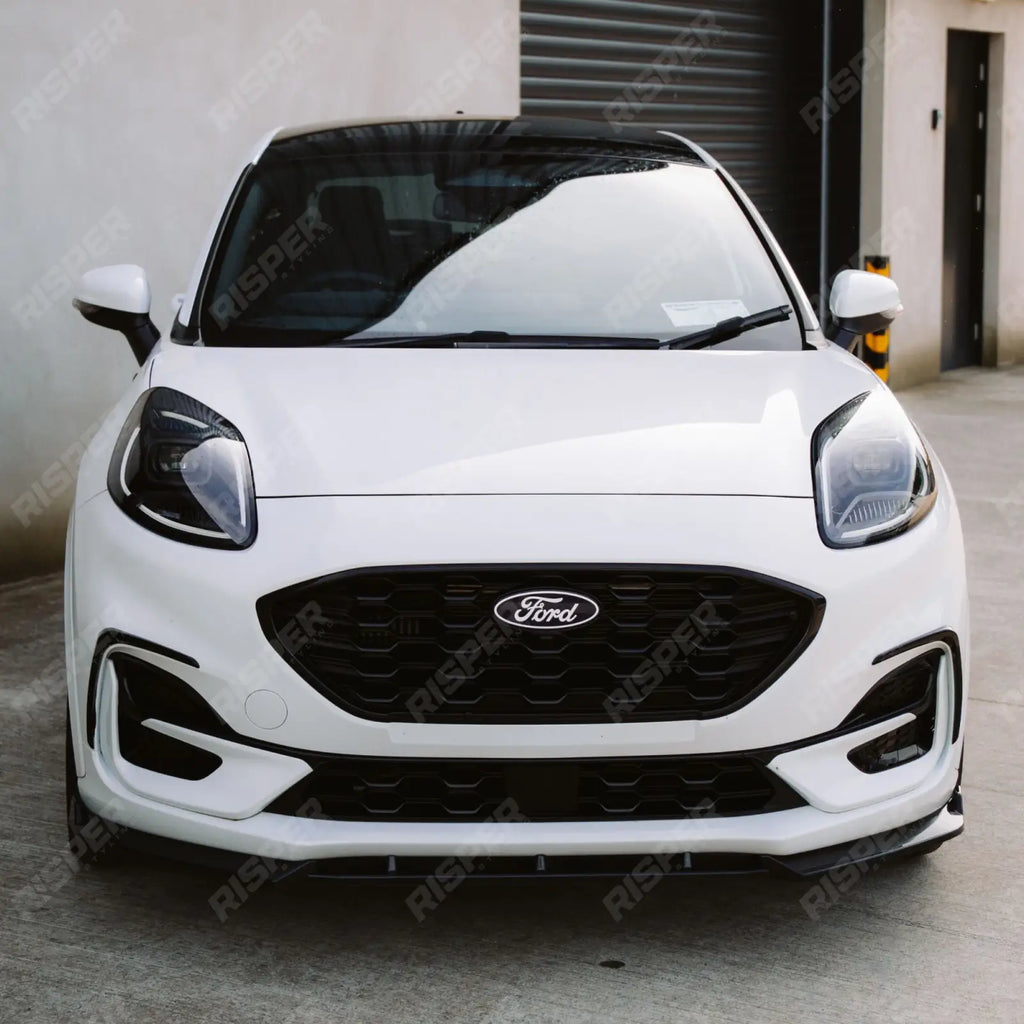Front Canards In Gloss Black For Ford Puma ST Line & ST Line X 2019+