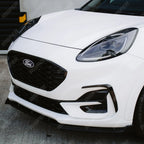 Front Canards In Gloss Black For Ford Puma ST Line & ST Line X 2019+