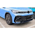 Front Canards In Gloss Black For Volkswagen Tiguan MK3 2024+ R Line