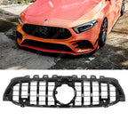 Front Grill Pan Americana GT R Style in Gloss Black For Mercedes A Class W177 2018+