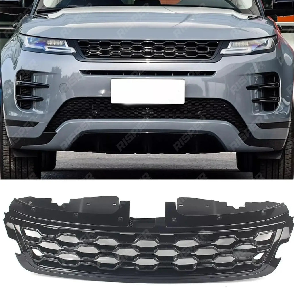 Front Grille Gloss Black For Range Rover Evoque 2020 On