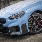 Pre Preg Carbon Fibre Front Intake Duct Inserts For BMW M2 G87