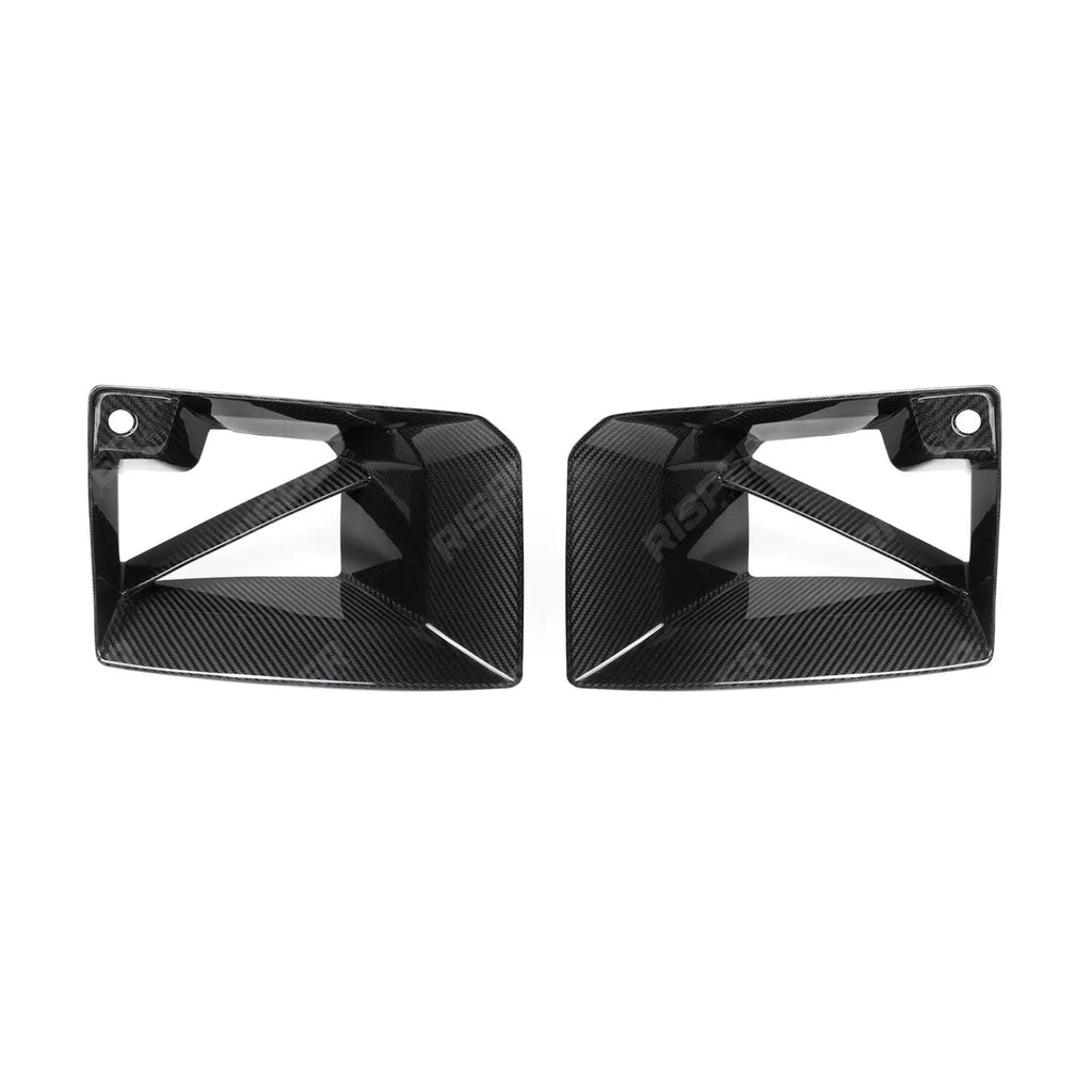 Pre Preg Carbon Fibre Front Intake Duct Inserts For BMW M2 G87