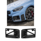 Pre Preg Carbon Fibre Front Intake Duct Inserts For BMW M2 G87