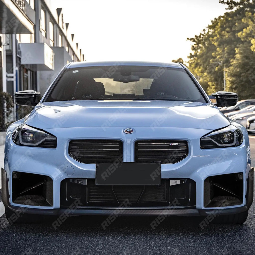 Pre Preg Carbon Fibre Front Intake Duct Inserts For BMW M2 G87