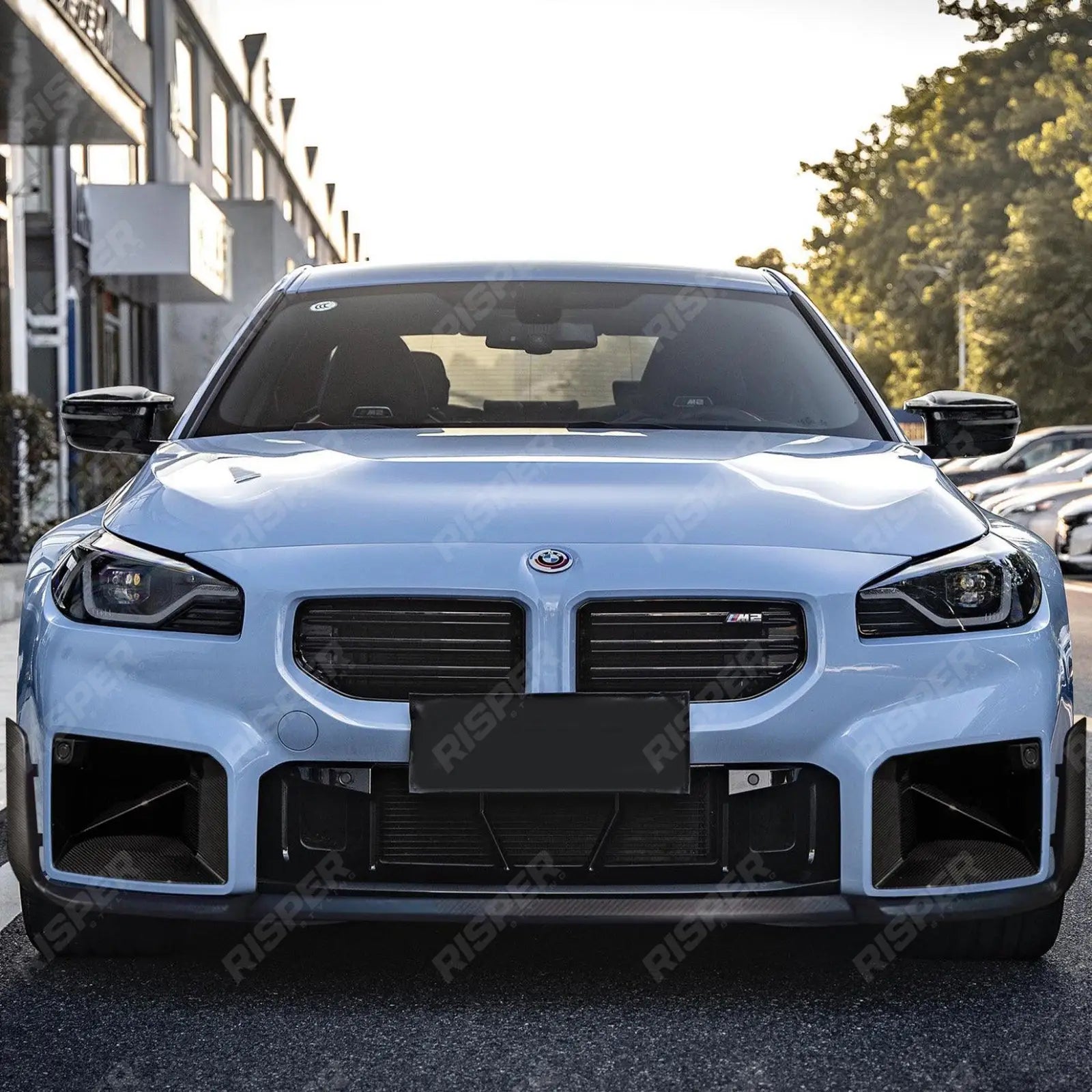 Pre Preg Carbon Fibre Front Intake Duct Inserts For BMW M2 G87