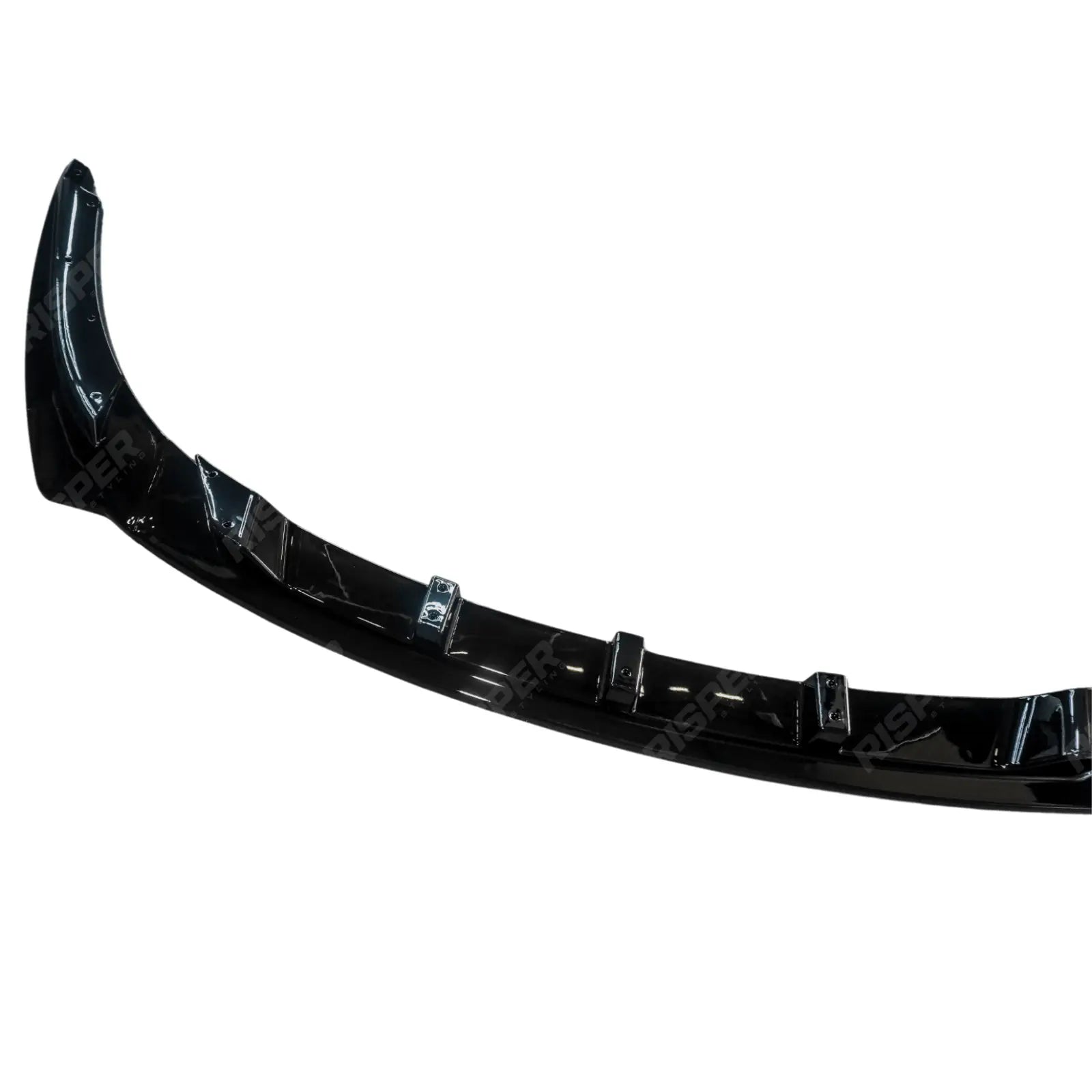 Front Splitter 3 Piece In Gloss Black For Volkswagen Golf MK5 GTI 2003-2008