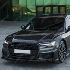 Front Splitter For Audi S6 C8 / A6 C8 S-Line Sedan-Avant 2019+