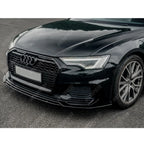 Front Splitter For Audi S6 C8 / A6 C8 S-Line Sedan-Avant 2019+