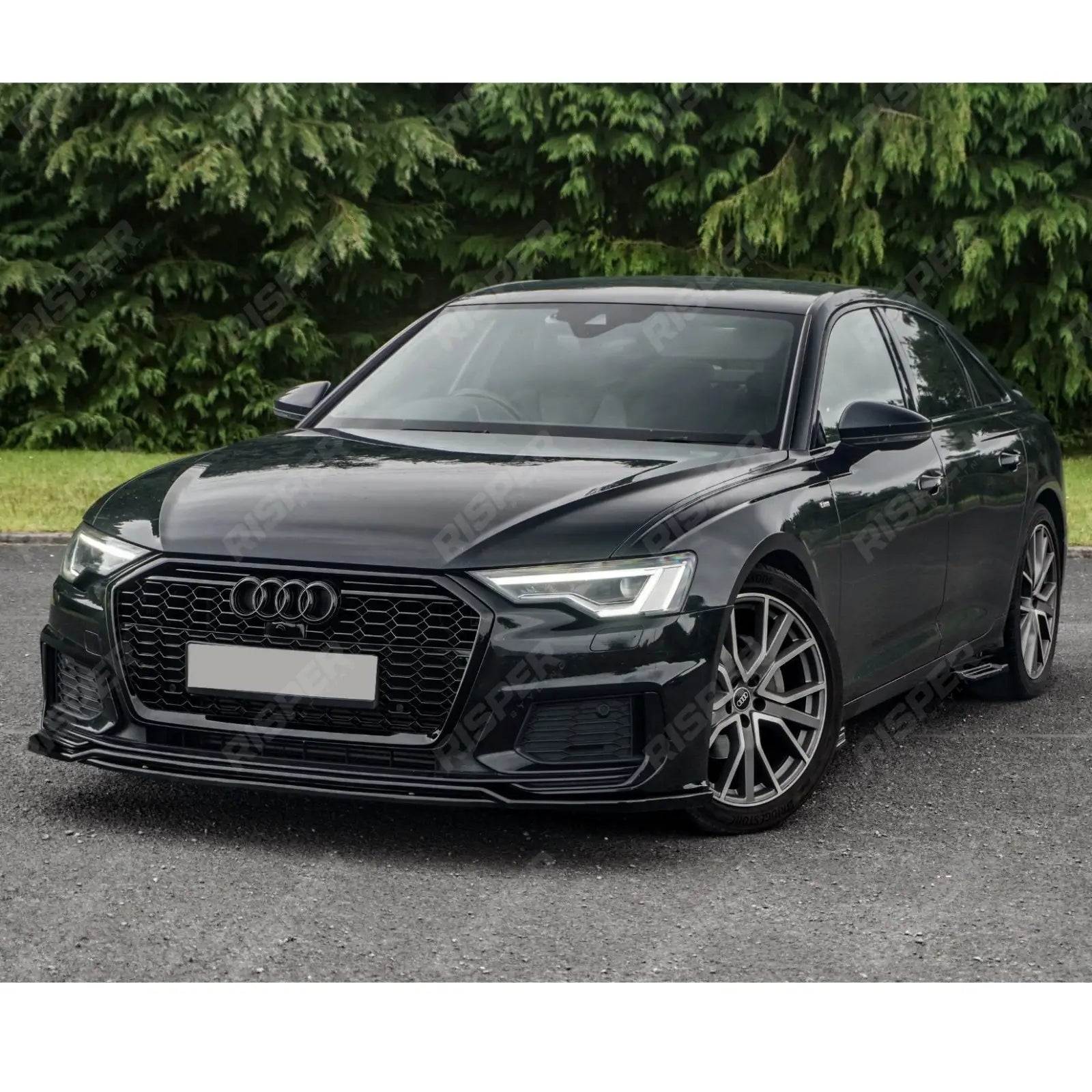 Front Splitter For Audi S6 C8 / A6 C8 S-Line Sedan-Avant 2019+