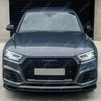 Front Splitter For Audi SQ5 MK2 2017-2020 / Audi Q5 S-Line MK2 2017-2020