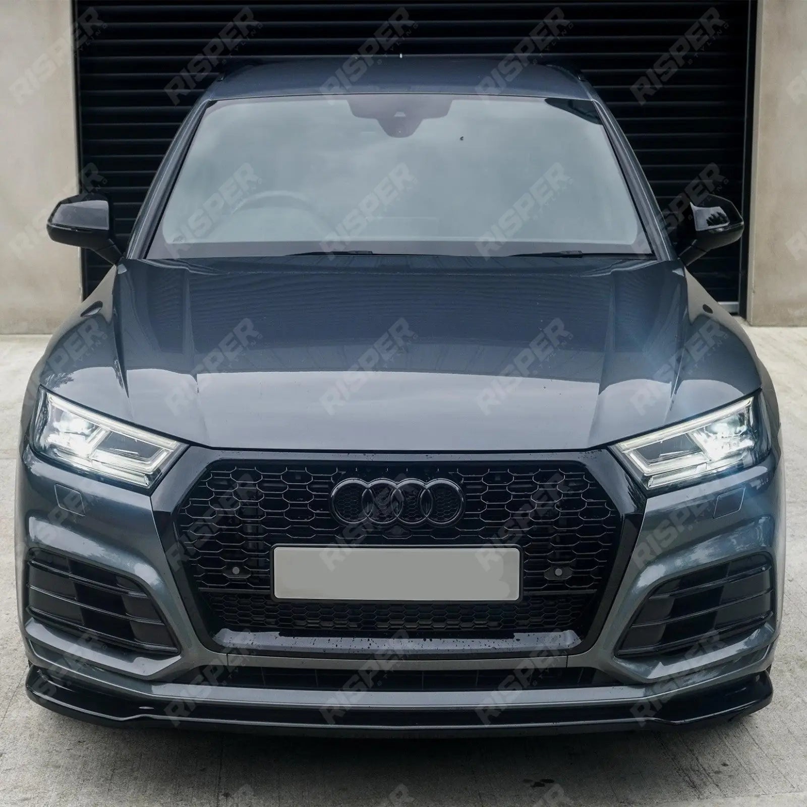 Front Splitter For Audi SQ5 MK2 2017-2020 / Audi Q5 S-Line MK2 2017-2020