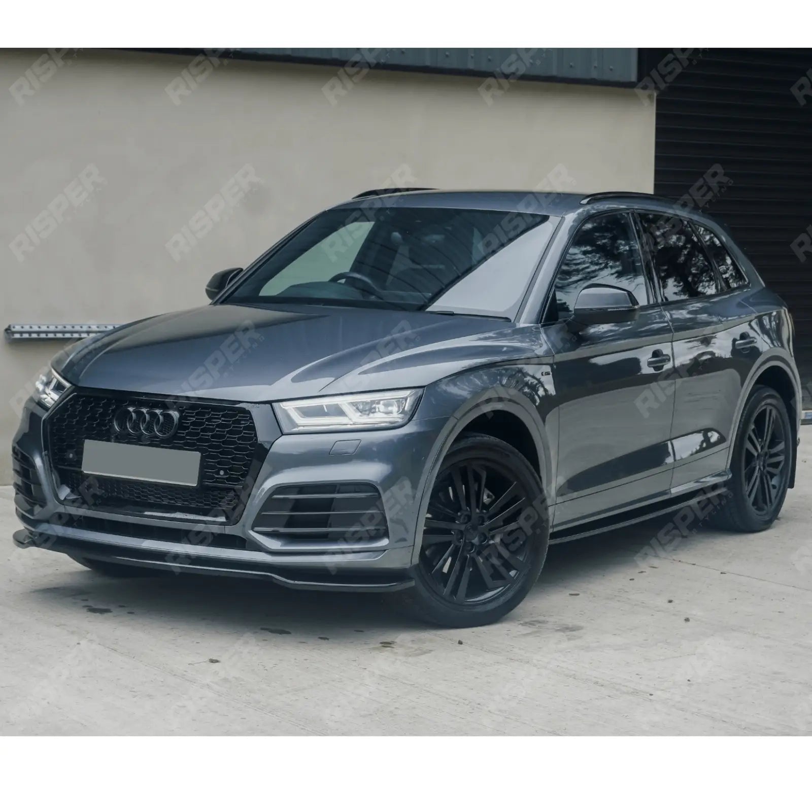 Front Splitter For Audi SQ5 MK2 2017-2020 / Audi Q5 S-Line MK2 2017-2020