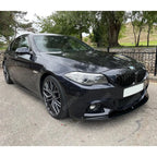 Front Splitter Gloss Black For BMW 5 Series M Sport F10 2010-2017