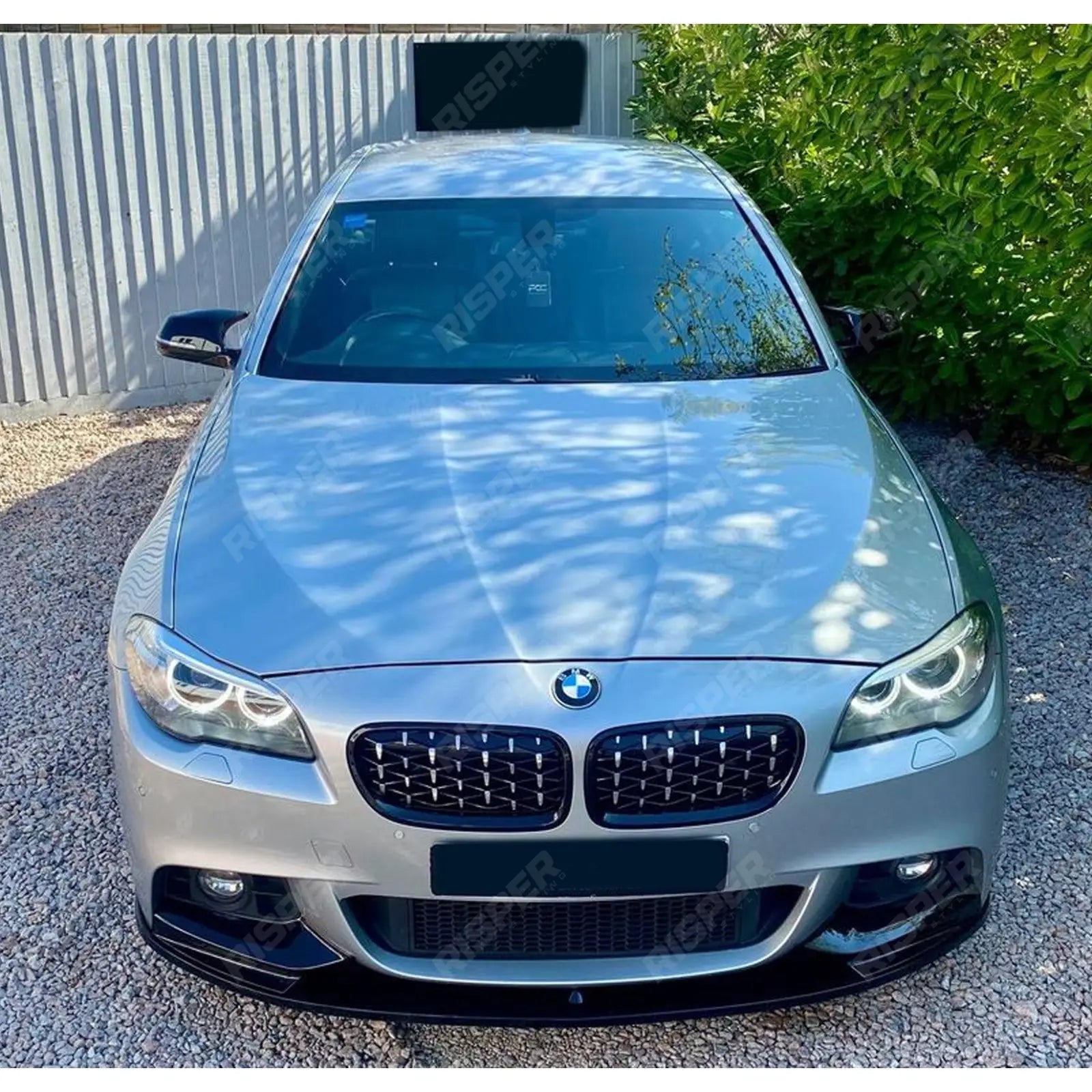 Front Splitter Gloss Black For BMW 5 Series M Sport F10 2010-2017