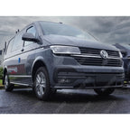Front Splitter Gloss Black For VW Transporter T6.1