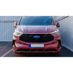 Front Splitter Gloss Black V2 For Ford Transit Custom MK2 2024 On