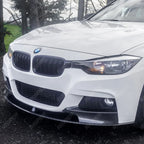 Front Splitter in Carbon Look For BMW 3 Series F30 F31 M Sport