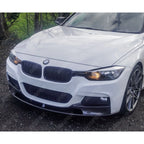Front Splitter in Carbon Look For BMW 3 Series F30 F31 M Sport