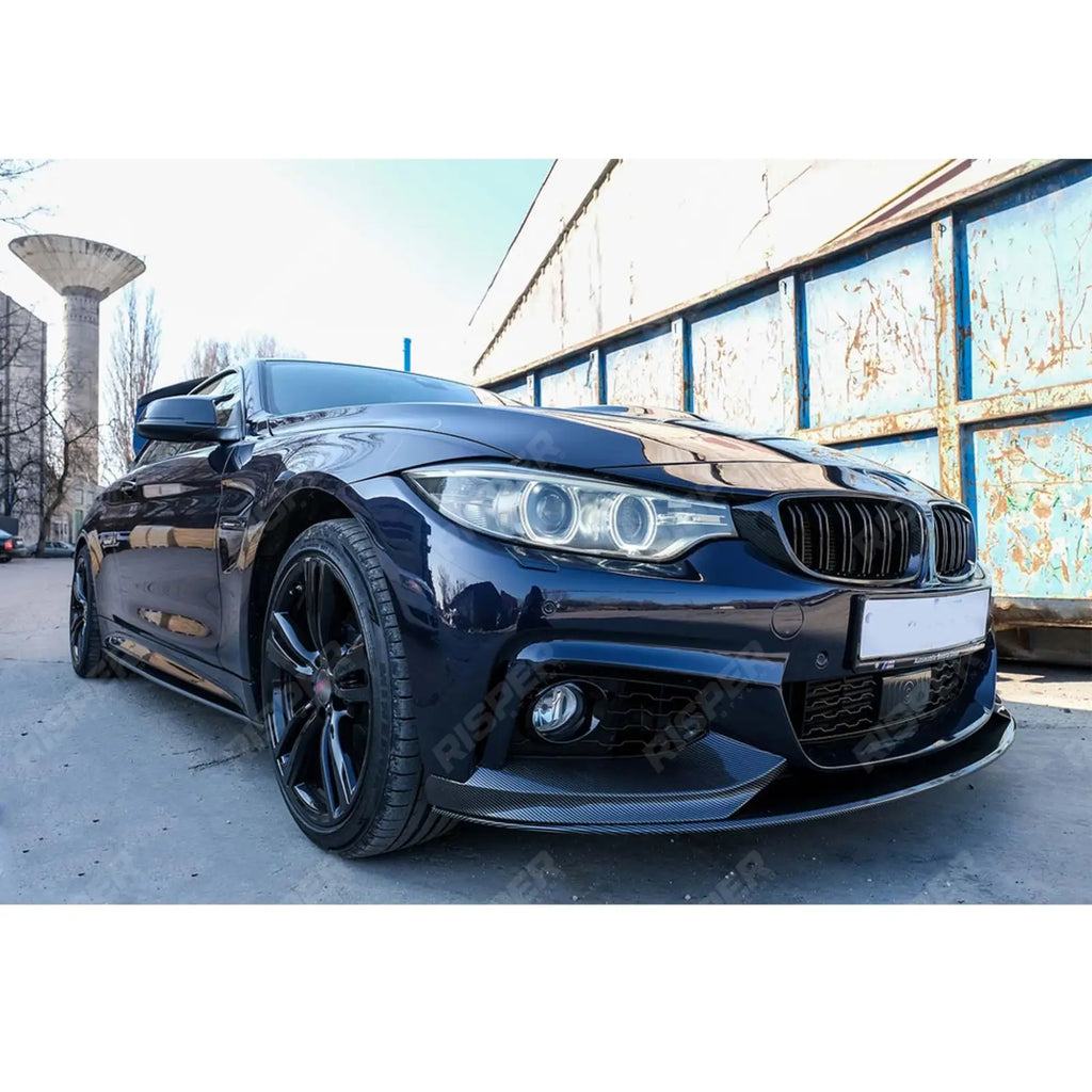 Front Splitter in Carbon Look For BMW 4 Series M Sport F32/F36 M Performance