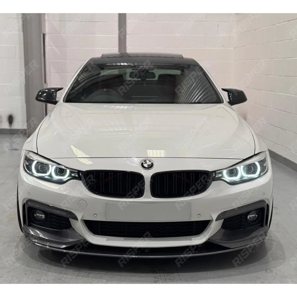 Front Splitter in Carbon Look For BMW 4 Series M Sport F32/F36 M Performance
