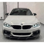 Front Splitter in Carbon Look For BMW 4 Series M Sport F32/F36 M Performance