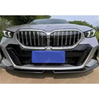 Front Splitter In Carbon Look For Bmw 5 Series G60 2024 On - M Sport