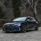 Front Splitter In Gloss Black For Audi S3 8Y 2020-2024 - A3 S-Line 8Y 2020-2024