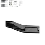 Front Splitter In Gloss Black For Audi S3 8Y 2020-2024 - A3 S-Line 8Y 2020-2024