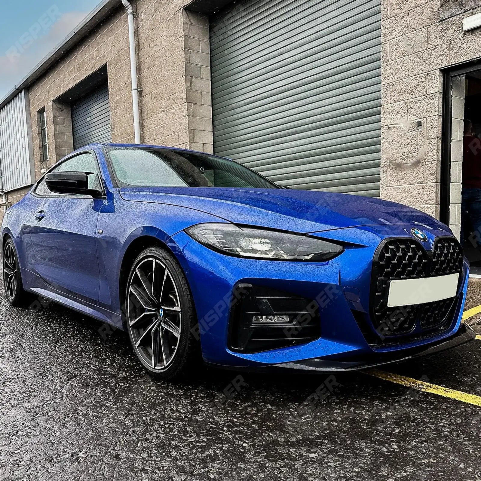Front Splitter in Gloss Black For BMW 4 Series M Sport G22 G23 2020+