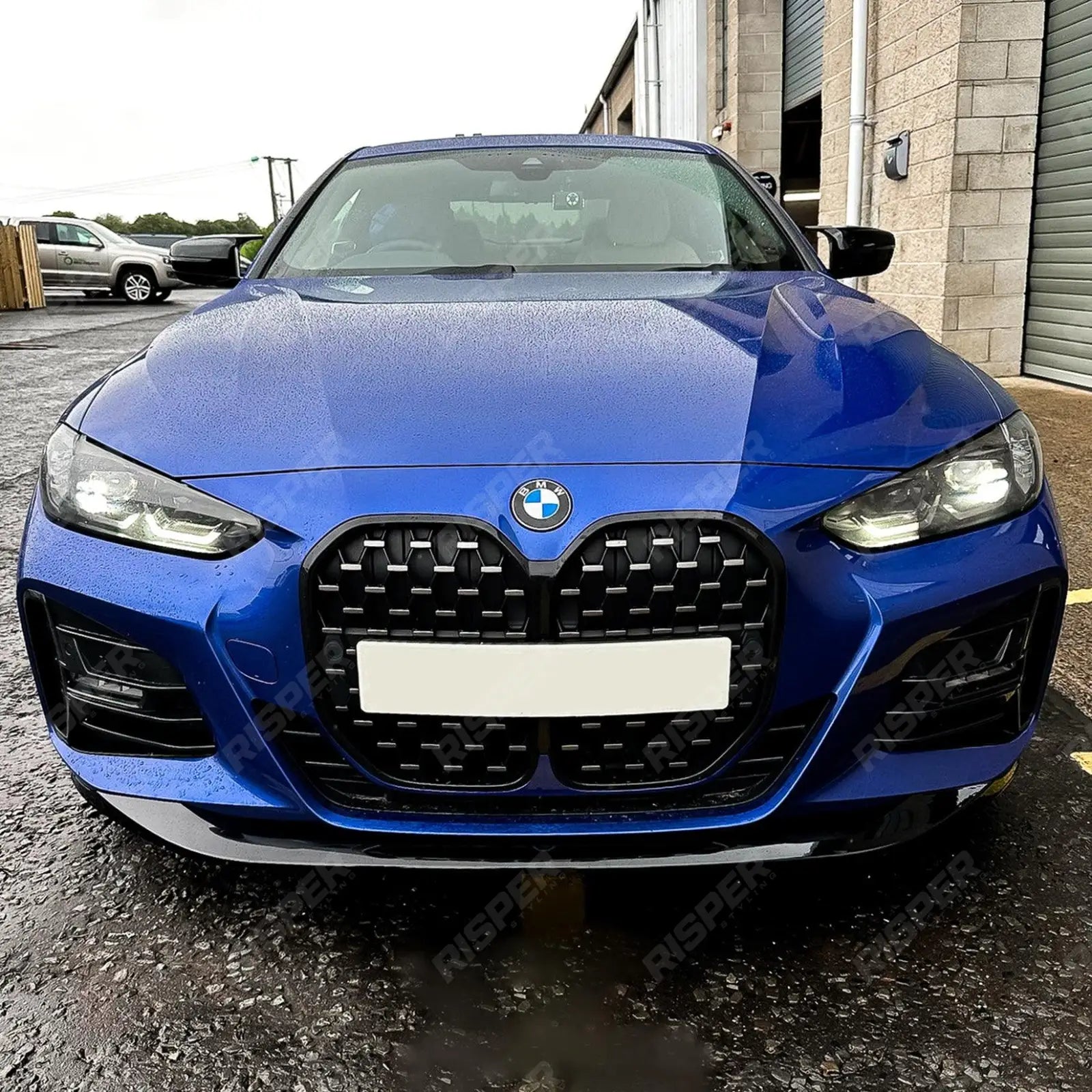 Front Splitter in Gloss Black For BMW 4 Series M Sport G22 G23 2020+