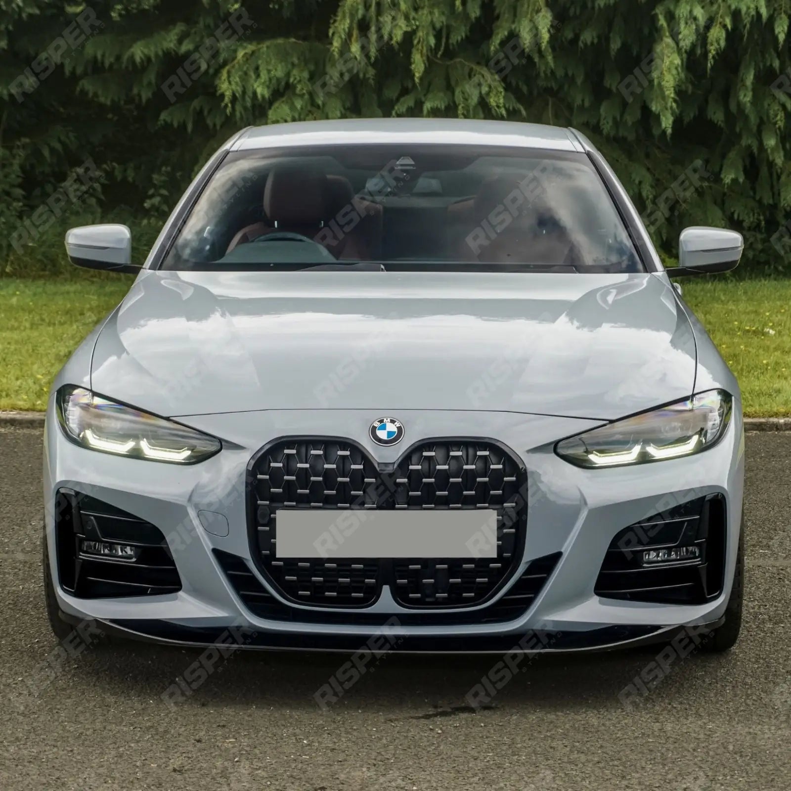 Front Splitter in Gloss Black For BMW 4 Series M Sport G22 G23 2020+