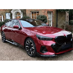 Front Splitter In Gloss Black For Bmw 5 Series G60 G68 M Sport