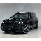 Front Splitter In Gloss Black For BMW X5 G05 LCI M Sport 2023+