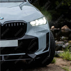 Front Splitter In Gloss Black For BMW X5 G05 LCI M Sport 2023+