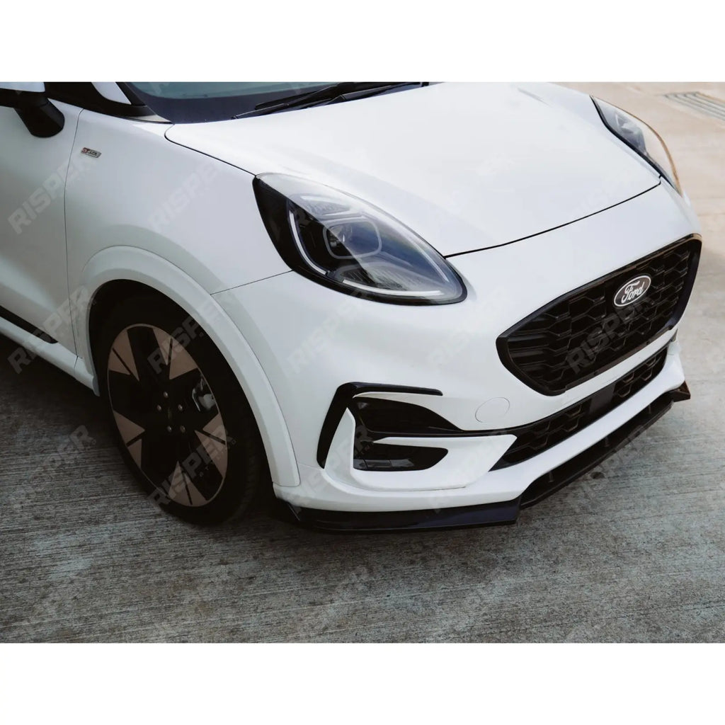Front Splitter In Gloss Black For Ford Puma ST Line & ST Line X 2019+